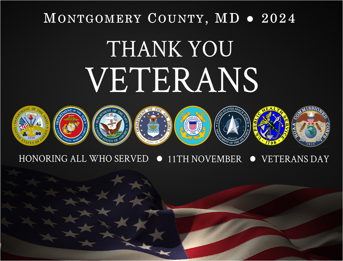Montgomery County, Maryland 2024 Thank You Veterans