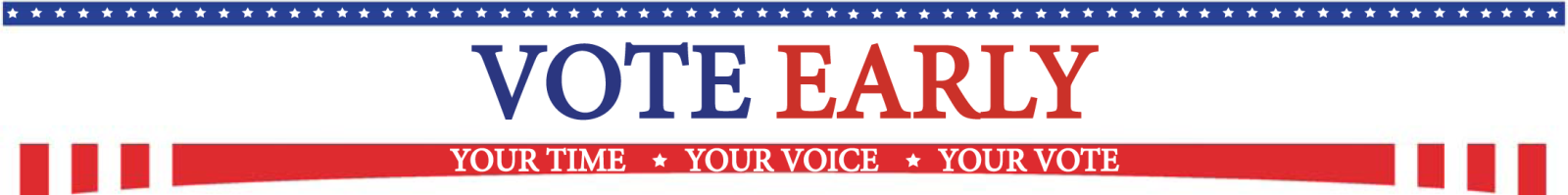 Early Voting Banner