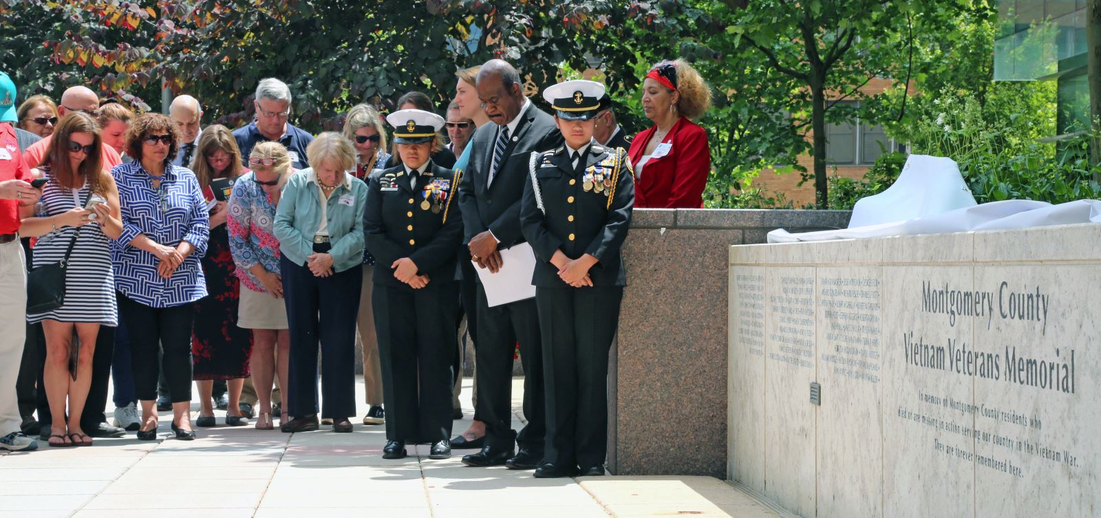 Montgomery County Vietnam Veteran Memorial Dedication