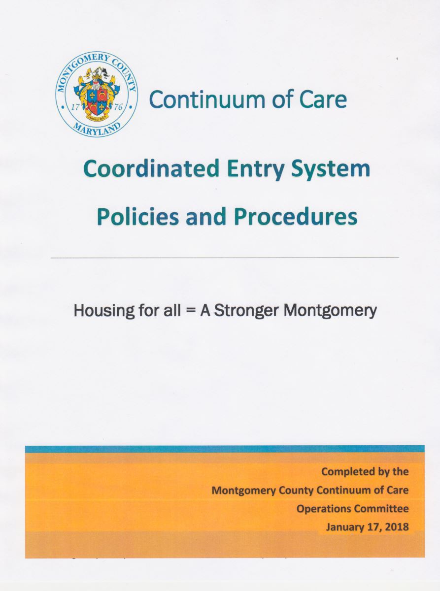 Coordinated Entry System Policies and Procedures