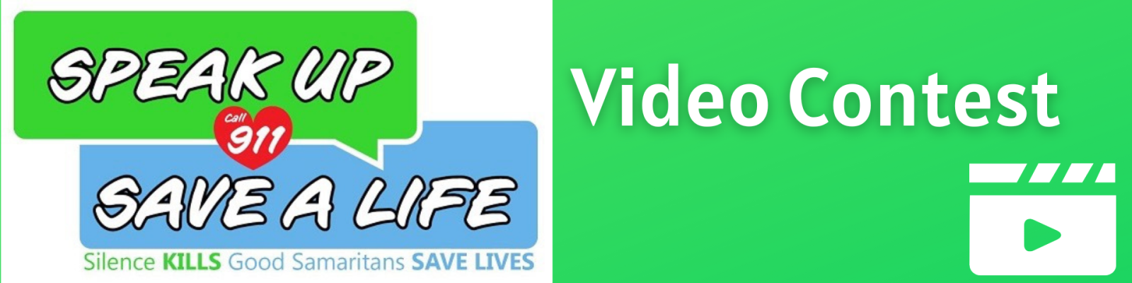 Speak Up Save A Life Video Contest Logo