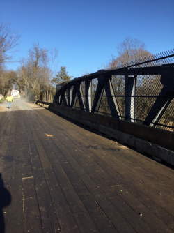 mouth of monocacy bridge wearing surface installment