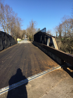 mouth of monocacy bridge completed deck replacement photo