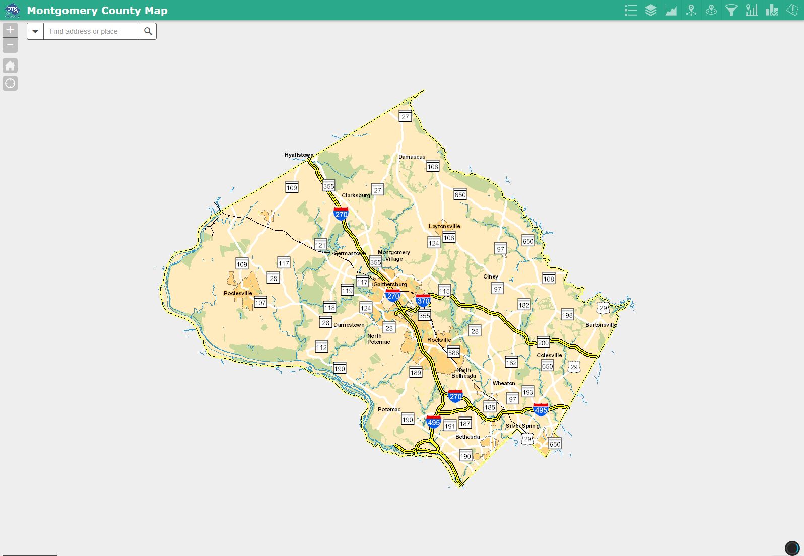A Map Image for Property Map Viewer