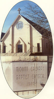 Mount Calvary Baptist Church, 1960