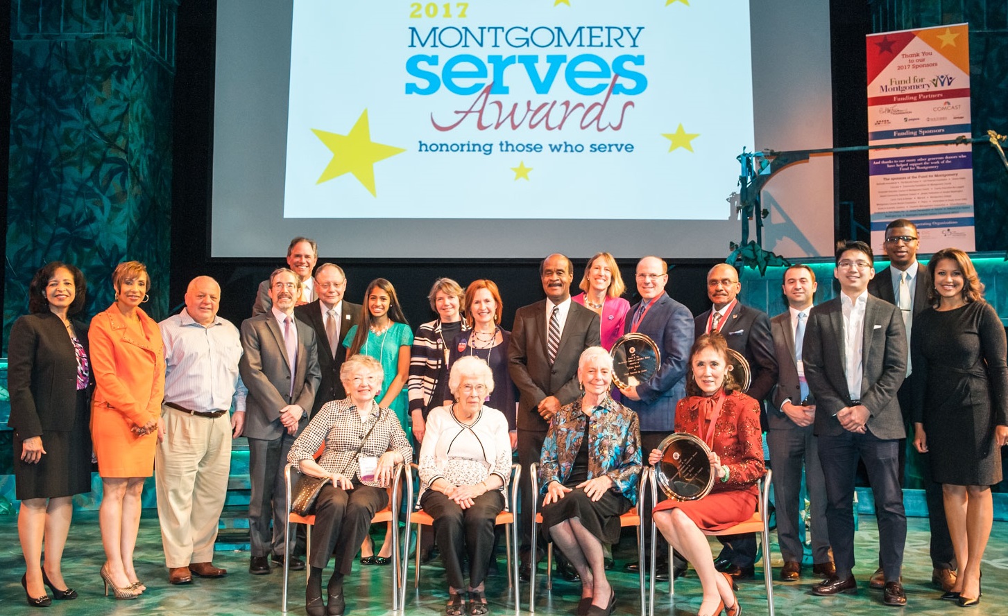 Montgomery Serves Awards Honorees 2017