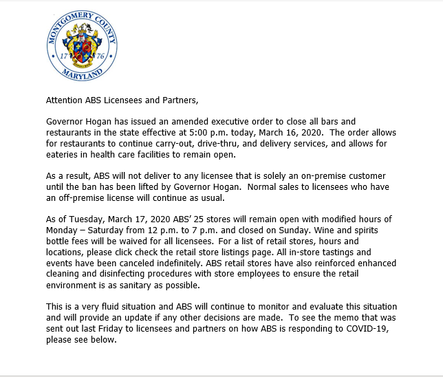 Alcohol Beverage Services