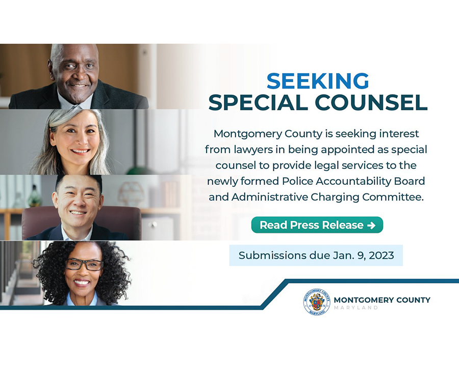 Lawyer or Retired Judge Needed for Role with County’s Police Accountability Board and Administrative Charging Committee