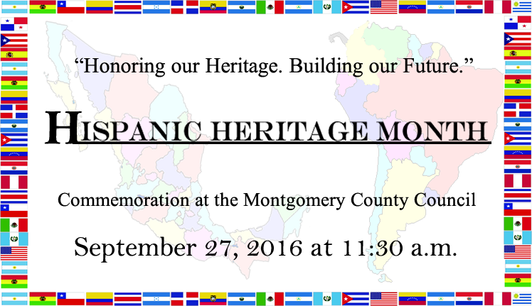 Hispanic Heritage Month 2016