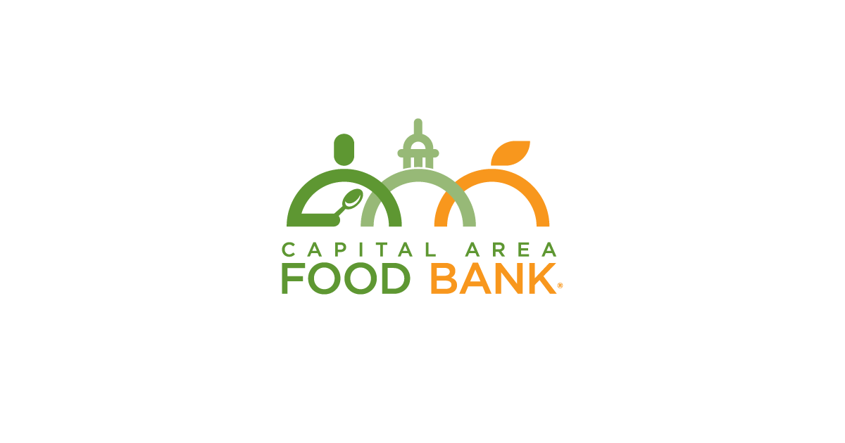 Capital Area food bank logo.