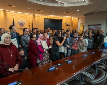 Muslim American Heritage Month Group Photo