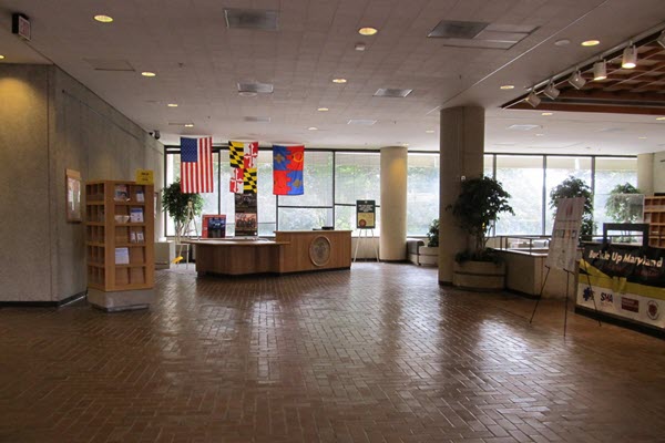 Executive Office Building Lobby area.