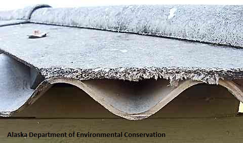 Image of Asbestos on roof