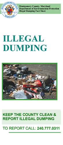 illegal dumping brochure - english