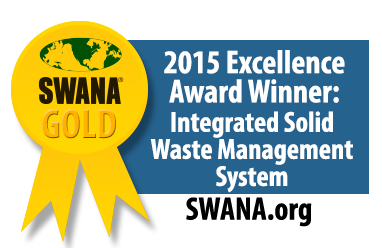 2015 Excellence Award Winner - Integrated Solid Waste Management System - Solid Waste Association of North America