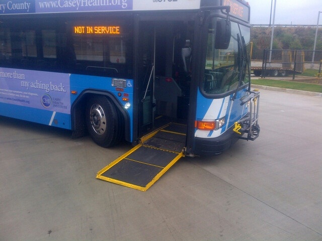 Ride-on Bus Wheelchair Access Ramp