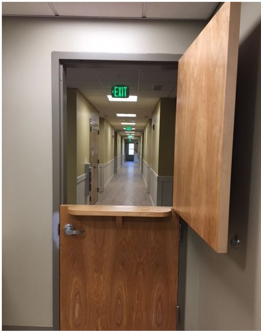 Dutch Door at Nurse Stations