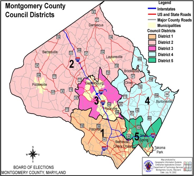 Montgomery County Zone Map