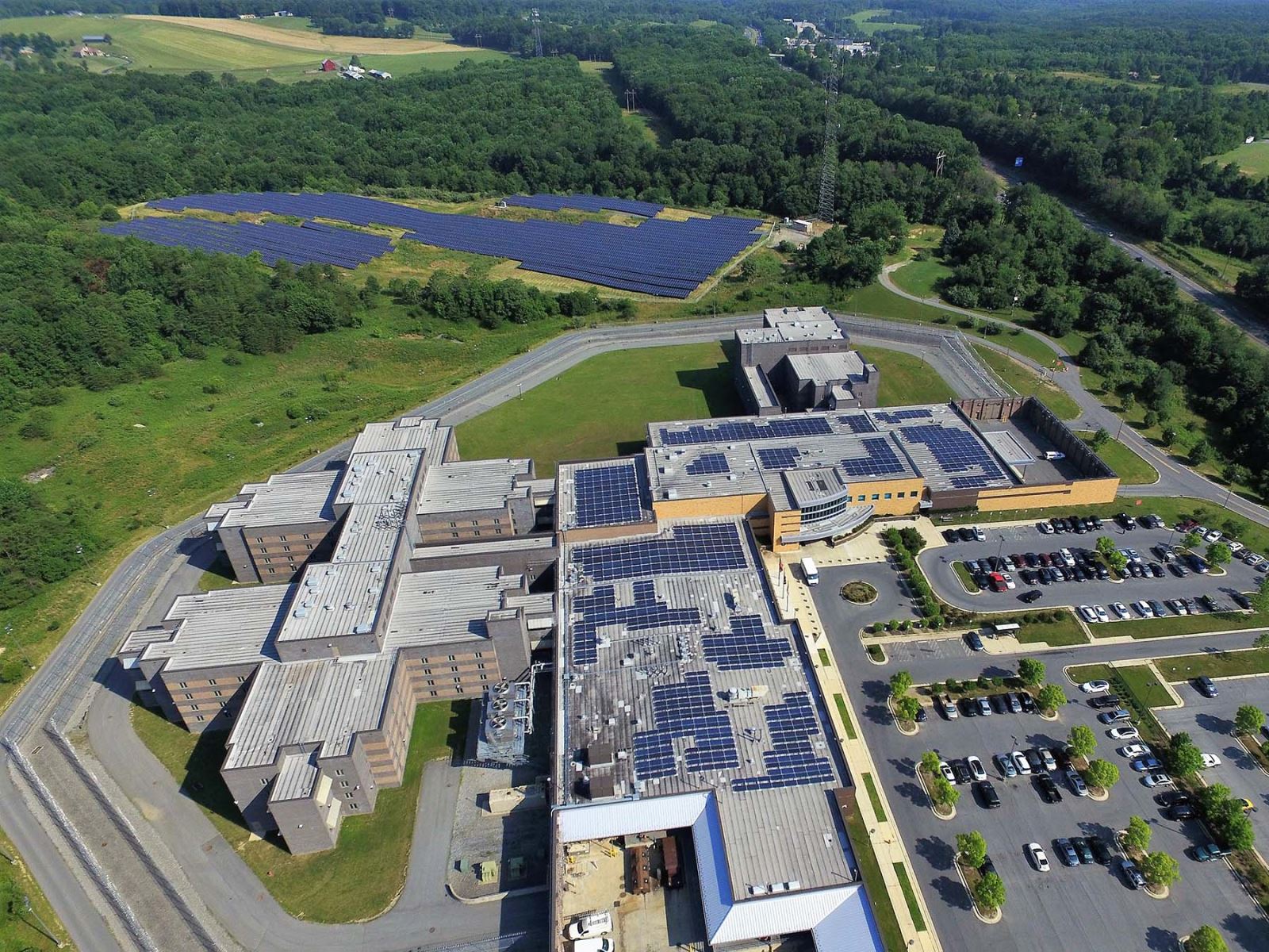 Montgomery County Correctional Facility Solar Panels Overview