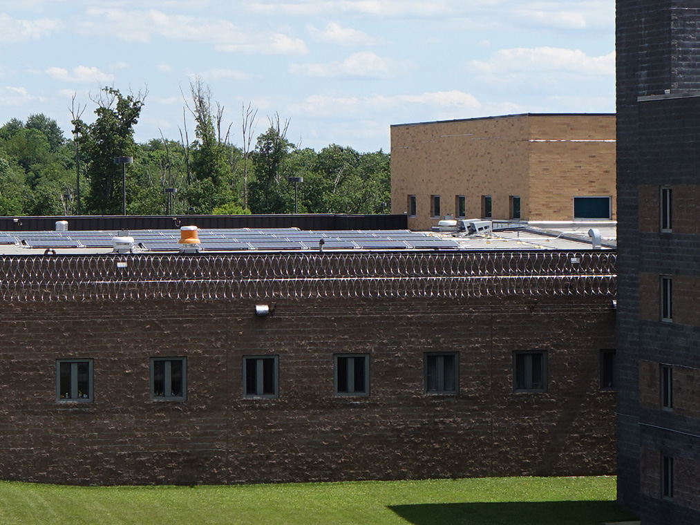 Montgomery County Correctional Facility Rooftop Solar Panels