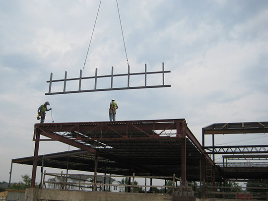 steel at Gaithersburg library