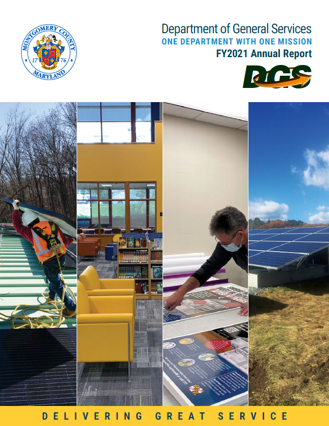 DGS 2021 Annual Report cover page