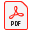 Adobe PDF icon