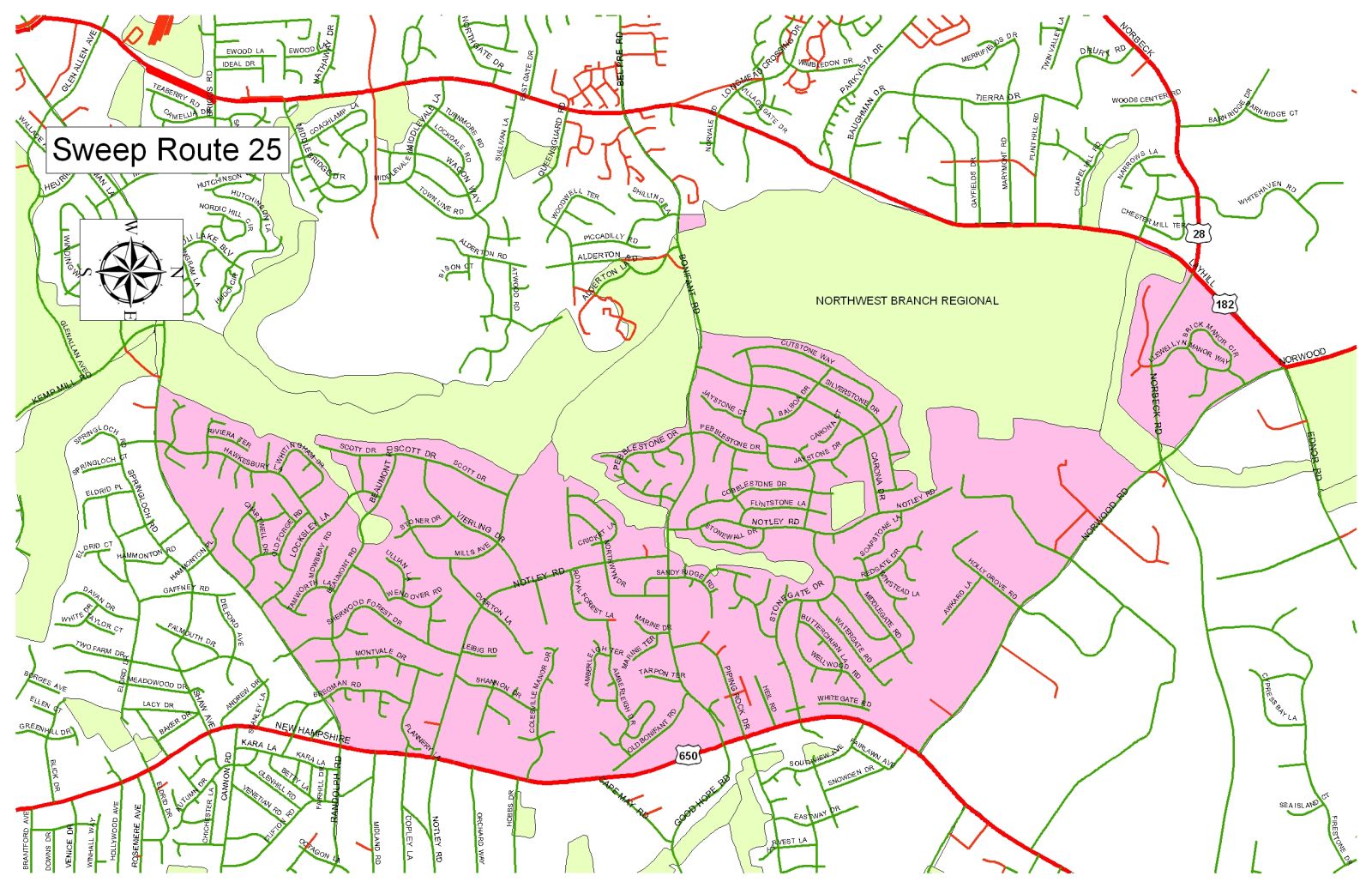Street Sweeping MCDOT Division of Highway Services