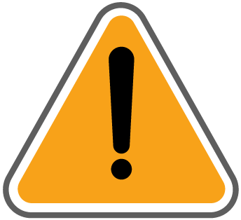 Exclamation in triangle