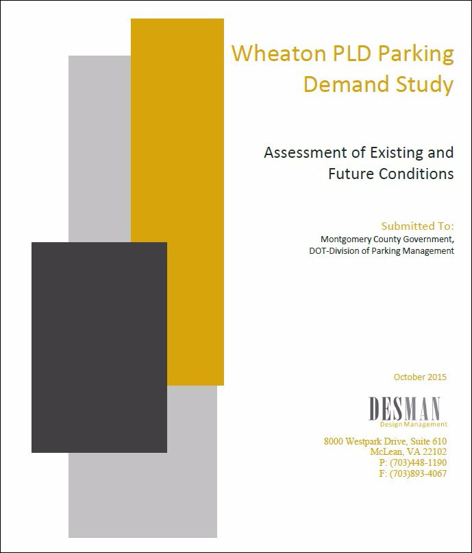Wheaton Traffic Study