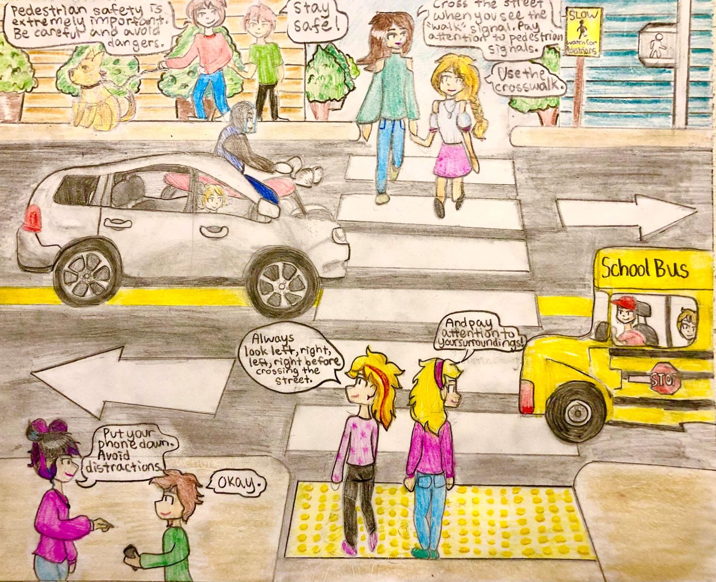 First place artwork by Katie W.