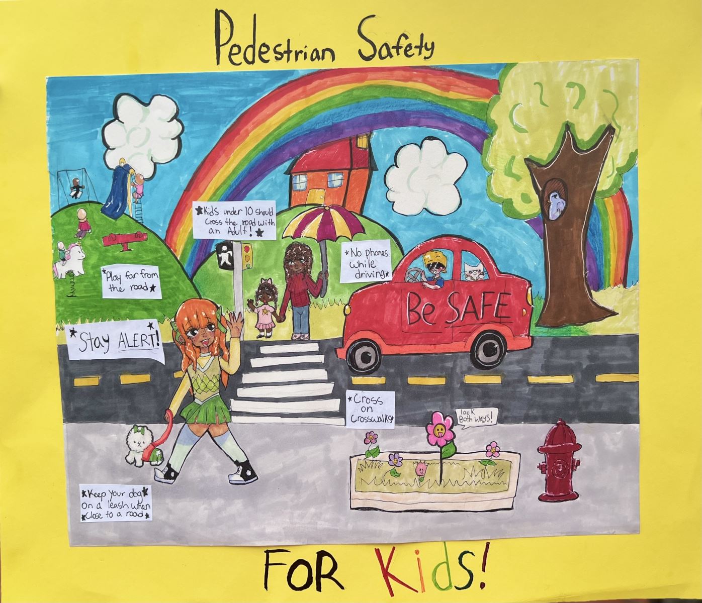 Second place artwork by Fiorella R.