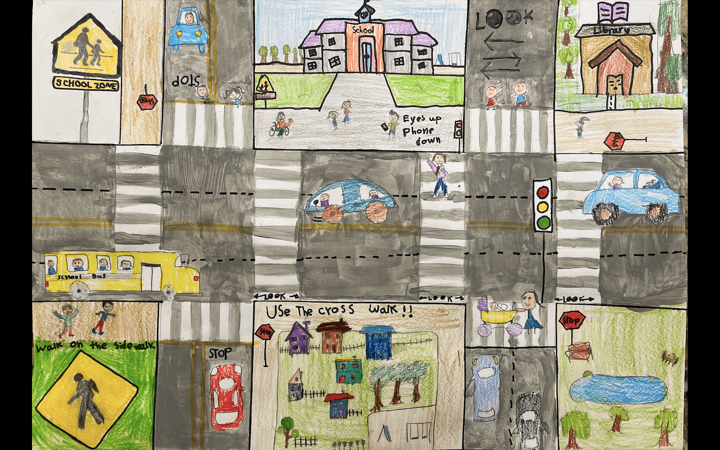 Second place artwork by Abigail J.