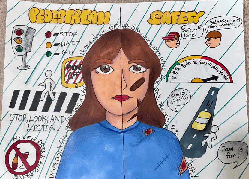 First place artwork by Annie H.