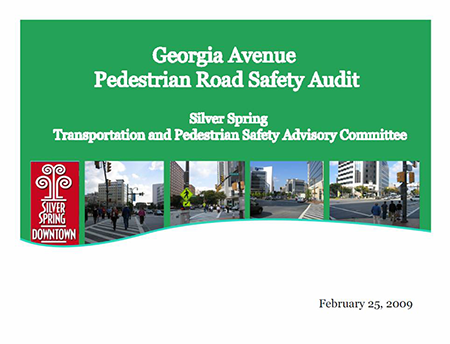 Cover to Georgian Ave Report