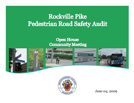 Rockville Pike Pre-PRSA Stakeholder Presentation