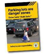Parking lots are danger zones cover