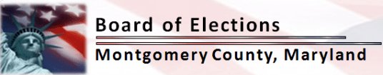 Montgomery County MD Board of Elections
