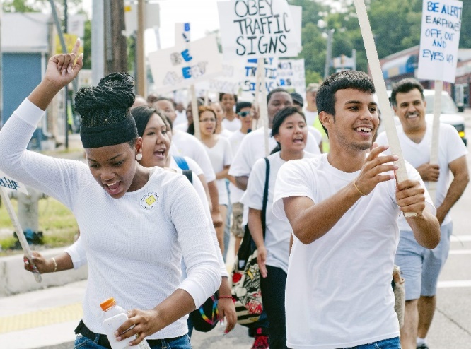 Bladensburg, MD “Walkers Wear White at Night” Rally
