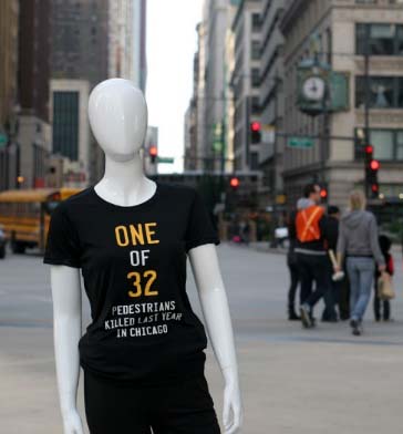 Chicago, IL “Be Alert. Be Safe. We’re All Pedestrians”