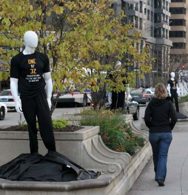 Chicago, IL “Be Alert. Be Safe. We’re All Pedestrians”