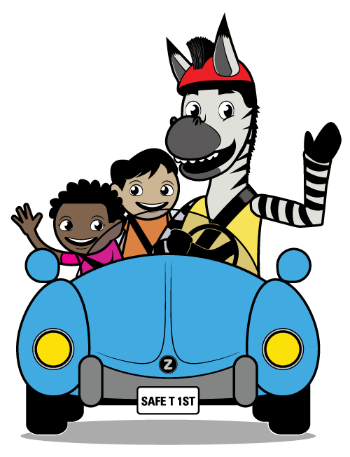 Zeal the Zebra - Free Fun, games, safety, education, and raffles!