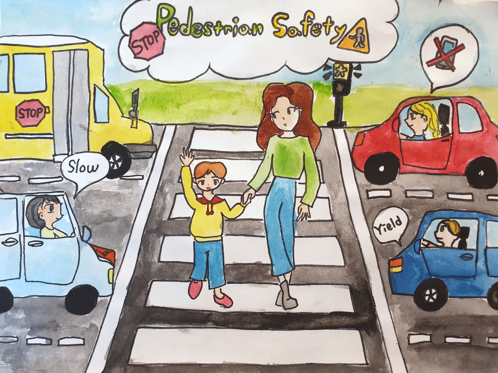 Third place artwork by Soyun P.