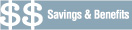 Savings & Benefits