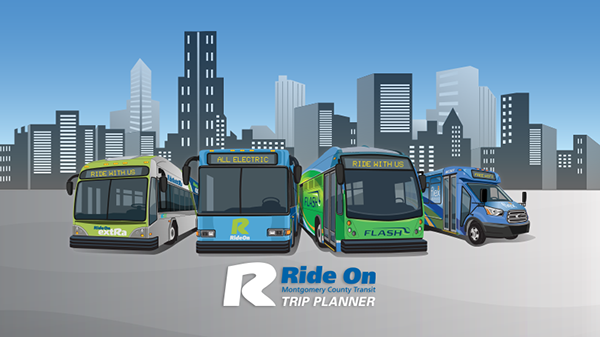 Ride On Montgomery County Transit Trip Planner