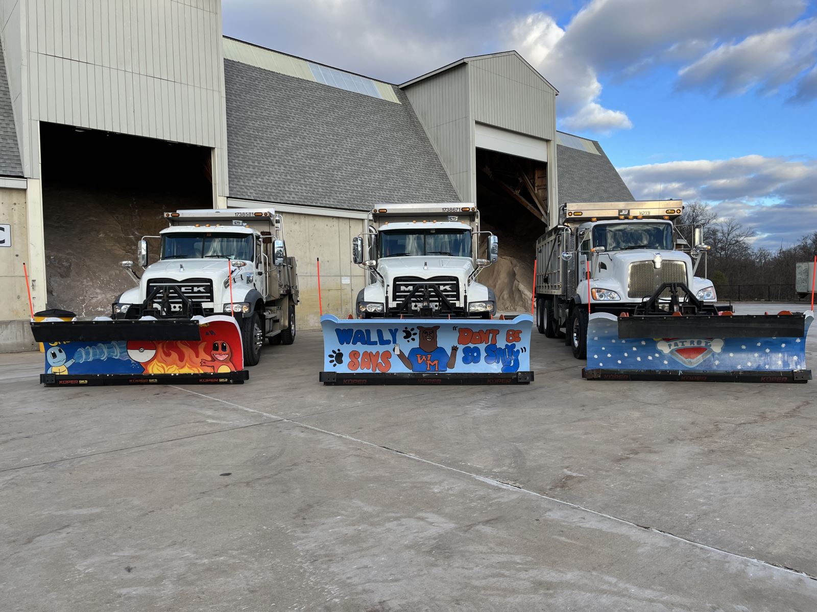 photo of a snow plow