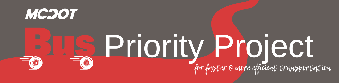 Bus Priority Project page banner