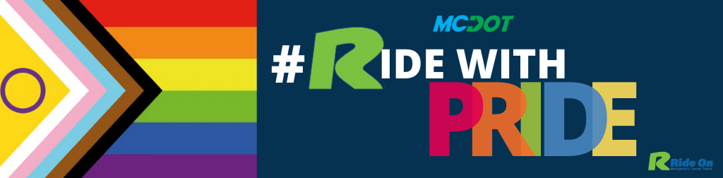 MCDOT Ride with Pride banner