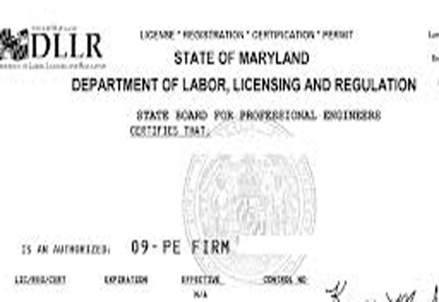 Rhode Island Certificate of Good Standing Harbor Compliance