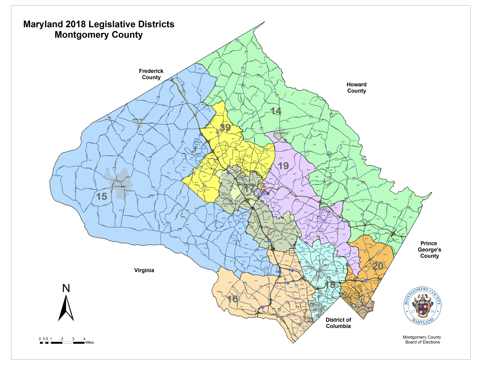 Image result for legislative districts in montgomery county